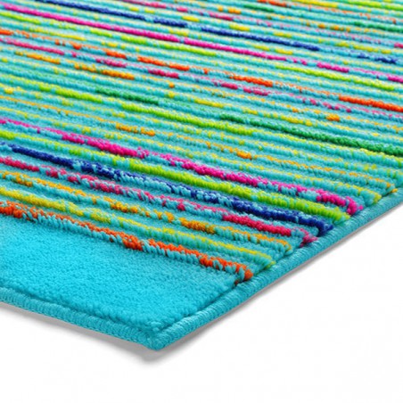 Tapis de Salle de Bain Bleu Cool Stripes par Esprit Home Tapis de Salle de Bain Bleu Cool Stripes par Esprit Home