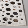 Tapis Rocking en laine et peau par Carving Tapis Rocking en laine et peau par Carving
