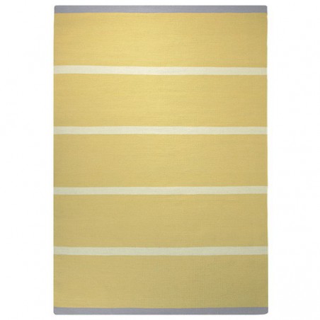 Tapis Tissé Main Simple Stripe Jaune par Esprit Home Tapis Tissé Main Simple Stripe Jaune par Esprit Home