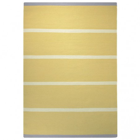 Tapis Tissé Main Simple Stripe Jaune par Esprit Home