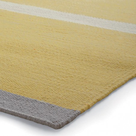 Tapis Tissé Main Simple Stripe Jaune par Esprit Home Tapis Tissé Main Simple Stripe Jaune par Esprit Home