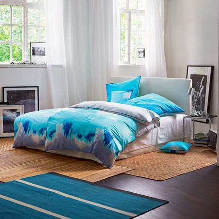 Tapis Tissé Main Simple Stripe Bleu par Esprit Home Tapis Tissé Main Simple Stripe Bleu par Esprit Home