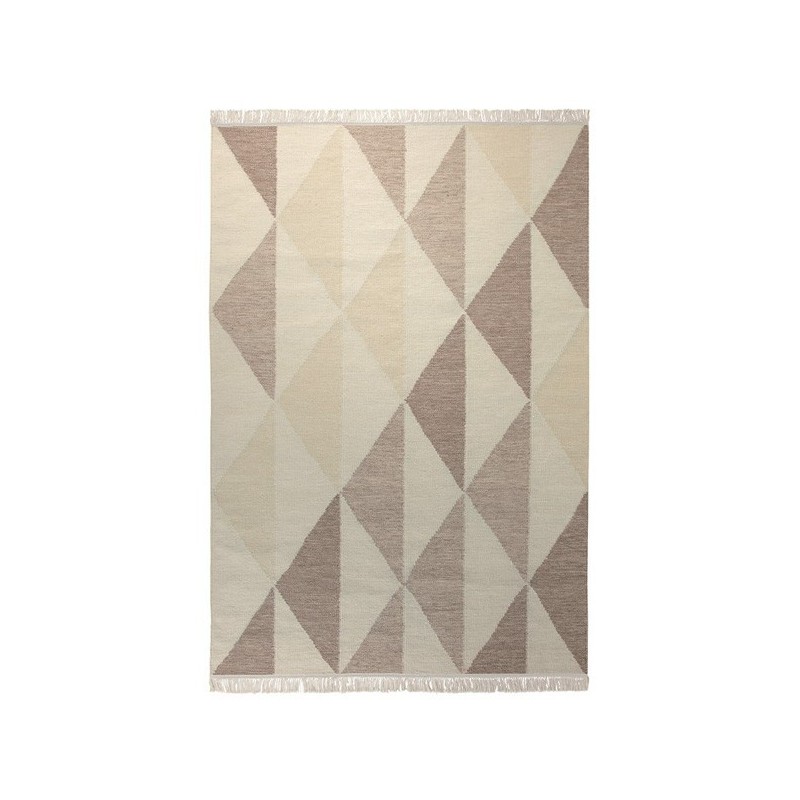 Tapis Tissé Main Natural Triangular Beige par Esprit Home