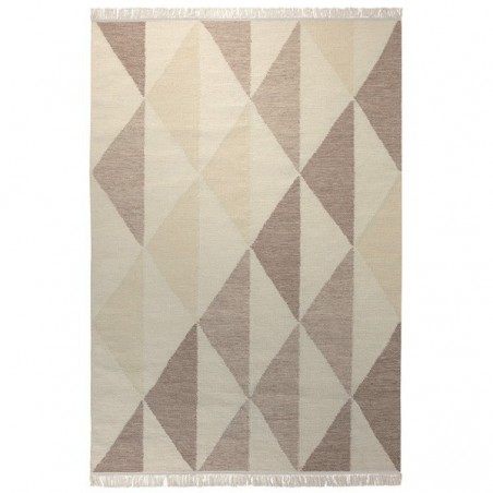 Tapis Tissé Main Natural Triangular Beige par Esprit Home