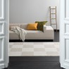 Tapis à carreaux beige par Tapis Chic Collection Tapis à carreaux beige par Tapis Chic Collection
