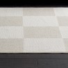 Tapis à carreaux beige par Tapis Chic Collection Tapis à carreaux beige par Tapis Chic Collection