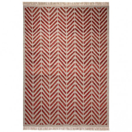 Tapis Tissé Main Ethno Rouge par Esprit Home Tapis Tissé Main Ethno Rouge par Esprit Home