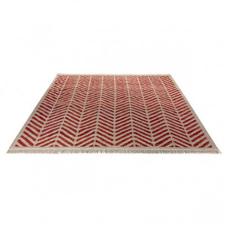 Tapis Tissé Main Ethno Rouge par Esprit Home Tapis Tissé Main Ethno Rouge par Esprit Home