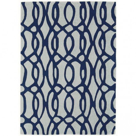 Tapis Design Chic Baroco Bleu par Joseph Lebon Tapis Design Chic Baroco Bleu par Joseph Lebon