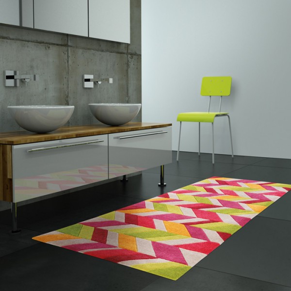 Tapis salle de bain Fusion Contemporaine