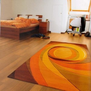 Tapis set Highlights orange par Arte Espina