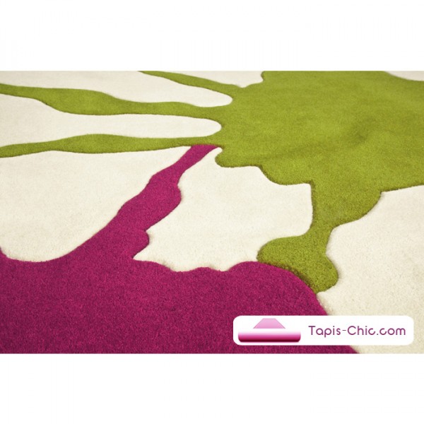 Tapis multicolore chambre enfant