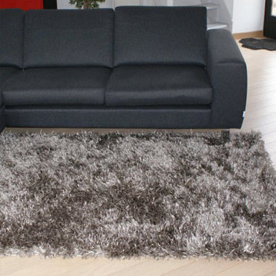 Tapis longues mèches Arte Espina Taupe cendré