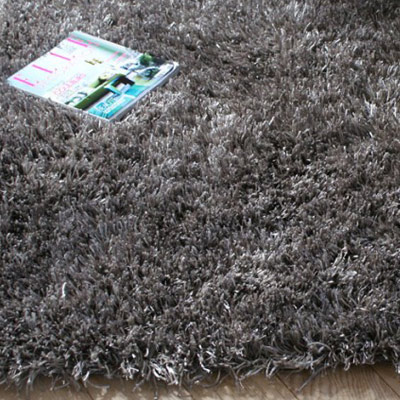 Tapis longues mèches Arte Espina Taupe cendré