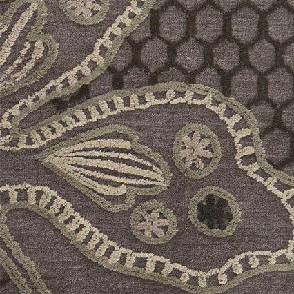 Tapis Floral Finesse Taupe