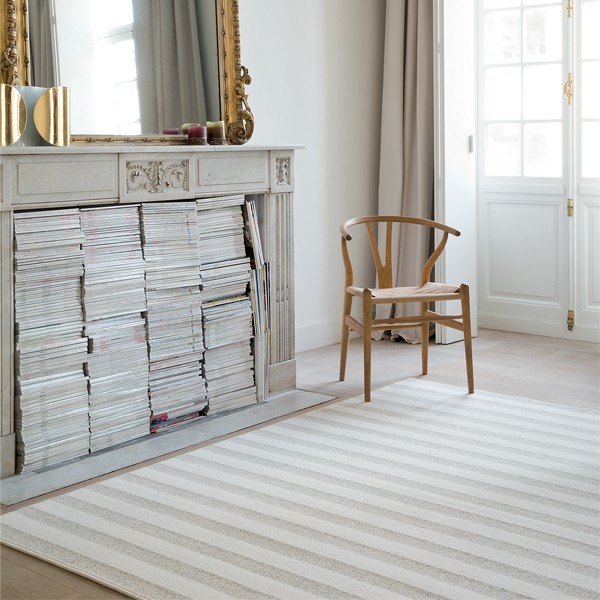 Tapis blanc en laine par Tapis Chic Collection