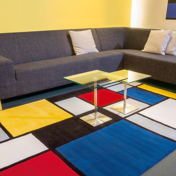 Tapis de Salon Pop Coloured Cubes par Arte Espina