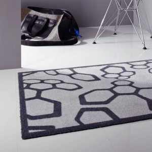 Paillasson gris et gris anthracite par Tapis Chic Collection