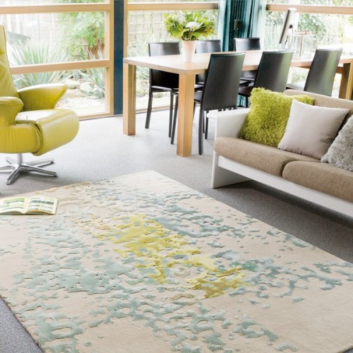 Notre Tapis de luxe Coral beige disponible sur Tapis-Chic.com