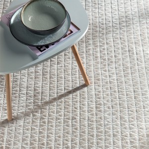 Tapis de Salon design Ligne Pure Reflect beige