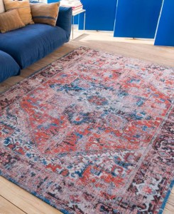 tapis-de-salon-new-vintage-Antiquarian-Heriz-Louis-de-Poortere