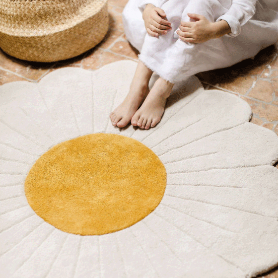 Un tapis   fleurs  pour une d coration originale et moderne