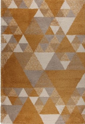 tapis moderne ocre dakari nuru tapis d hiver