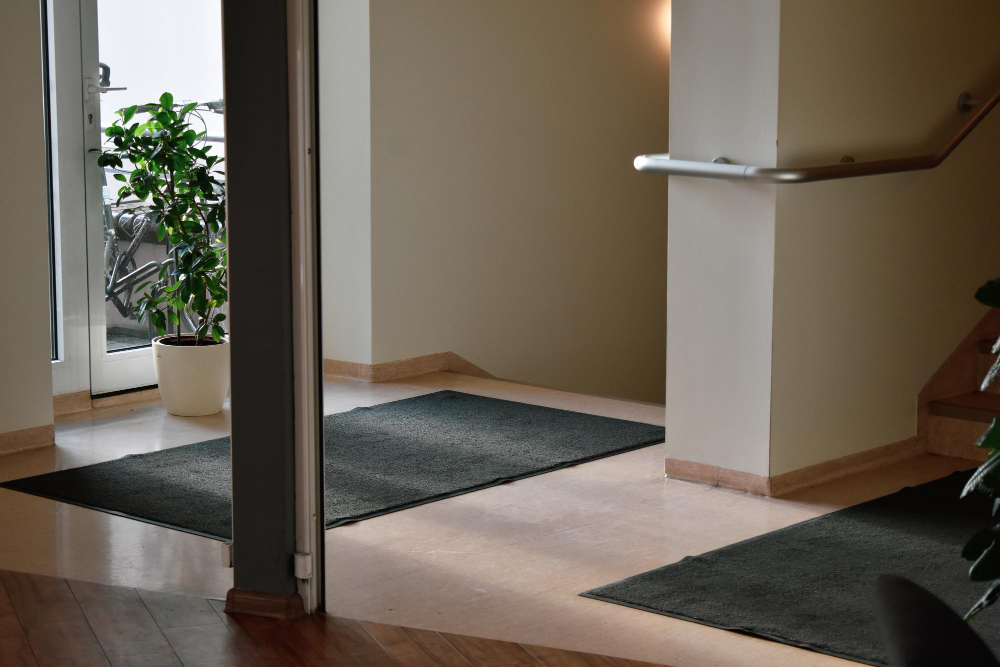 tapis pour entrée immeuble