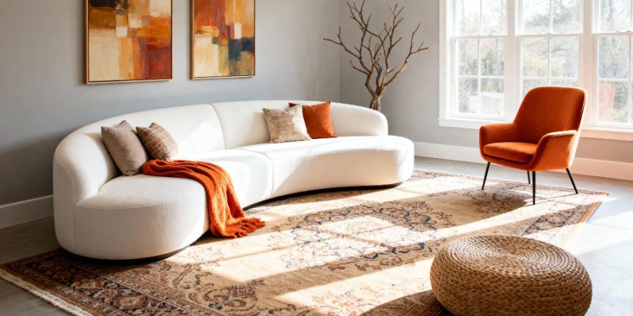 tapis de salon design