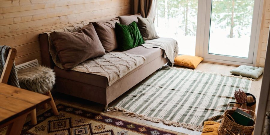 tapis maison de campagne