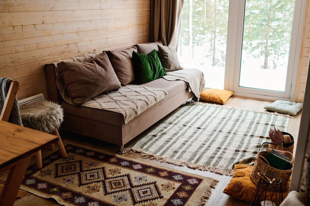 Tapis et maison de campagne : le tapis parfait des vacances