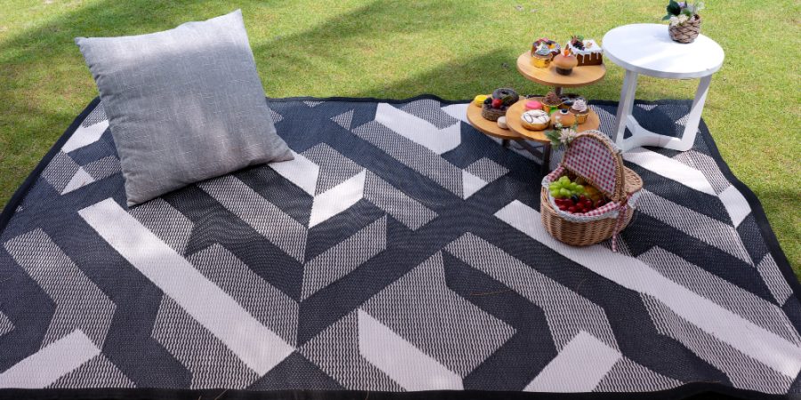 tapis extérieur résistant à la pluie