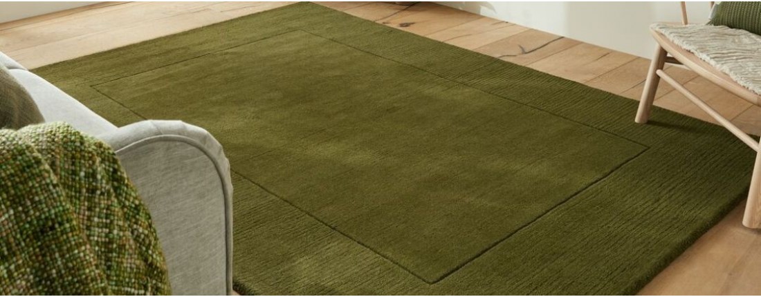 Tapis Scandinave Vert – Le Moderniste