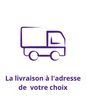 Livraison à l'adresse de votre choix