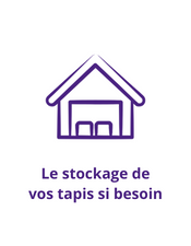 Stockage de vos tapis si besoin